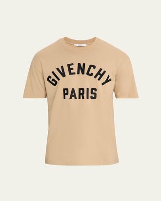 Givenchy Mens Logo Crewneck T-Shirt