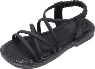 Generic YIzdegg Childrens Sandals Girls - Roman Sandals Summer Sandals with Adjustable Childrens Sandals Boho Flat Sandals Comfortable Kids Sandals Breathable