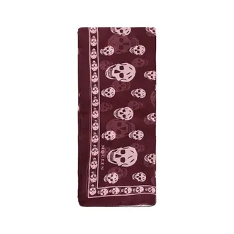 Alexander McQueen Alexander Mcqueen Printed Silk Foulard