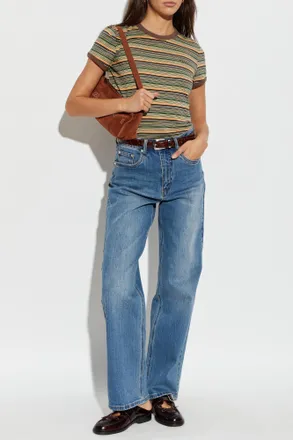 Marni Ribbed T-shirt, Womens, Multicolour