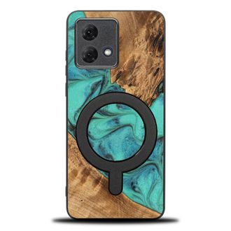 OEM Funda Bewood Unique Para Motorola G84 5g - Turquesa Con Magsafe