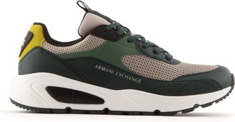 A|X Armani Exchange Heren Armani Exchange Trainers in Groen