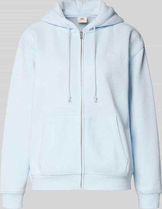 Levi's Sweatjacke mit Kapuze in Hellblau, Gr&ouml;&szlig;e XS