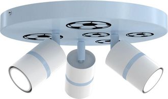 OEM Gratis. L&aacute;mpara De Techo Led, Orientable, 3x Gu10 Ewilight F&uacute;tbol