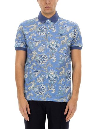 Etro Polo Shirt With Print