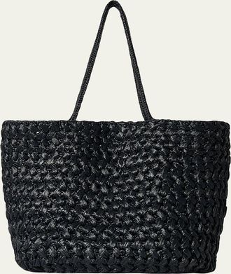 The Row Nuance Hobo Bag in Viscose Raffia
