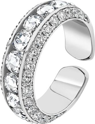 David Morris Pearl Rose Collection Diamond Ring