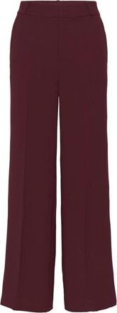 Inwear Cabernet Split Broek- Modern Ontwerp - Dames - Wijde Broeken - Rood - XL - Polyester - Broeken