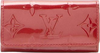 Louis Vuitton Monogram Vernis 4 Key Holder (Authentic Pre-Loved)