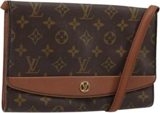 Louis Vuitton Pre-owned Cross Body Bags, female, Brown, Size: ONE SIZE Pre-owned Monogram Canvas Shoulder Bag