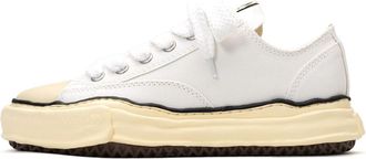 Miharayasuhiro PETERSON VL OG Sole Canvas Low-top Sneaker White A09FW733-WHT