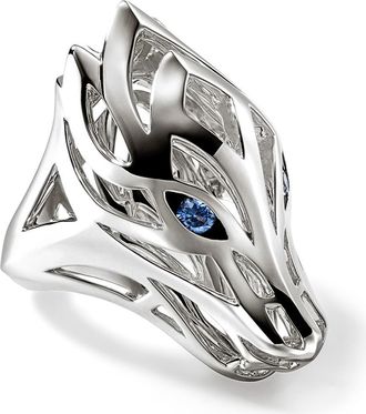 John Hardy Naga Ring in Silver at Nordstrom, Size 11