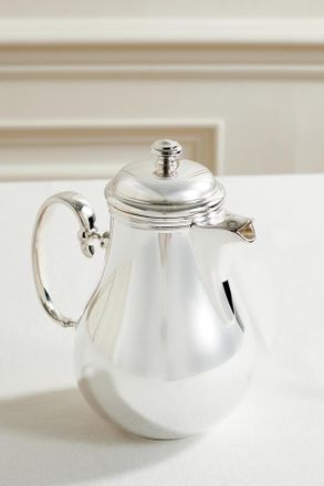 Christofle Caffettiera Con Finitura Argento Albi
