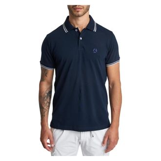 People of Shibuya Pm888 Polo - male - People of Shibuya - Polo Shirts - Blue - M - Tops