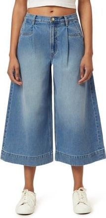 Scotch & Soda The Wave Crop Wide Leg Jeans in Palm Beach at Nordstrom Rack, Size 25