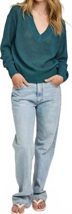 Gentle Fawn Jensen Knit Pullover In Lagoon