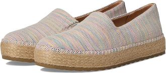 Dr. Scholls Sunray Espardilles Loafer Womens Flat Shoes Woven Fabric : 7.5 M, Canvas/Microfiber