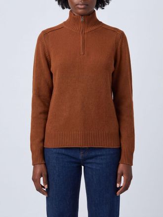 Guest In Residence Maglia a collo alto in 100% cashmere con mezza zip