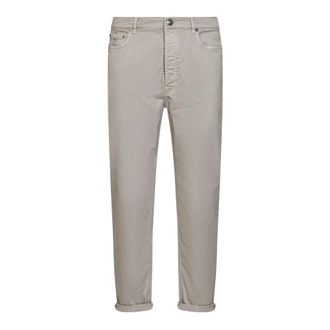 Brunello Cucinelli Brunello Cucinelli, Slim-fit Jeans, male, Beige, Size: 2XL Brunello Cucinelli Jeans