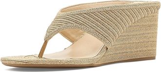 Calvin Klein Marcheli Womens Wedge Shoes Light Natural Braided : 7.5 M, Faux Leather