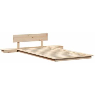 vidaXL Estructura De Cama Marr&oacute;n 100 X 200 Cm Madera Vidaxl