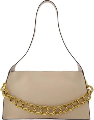 Manu Atelier Shoulder Bags - Dames - Schoudertassen - Beige - ONE Size - Leer - Tassen