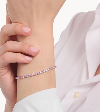 Thomas Sabo Bracciale in argento sterling 925 argentato e rosa