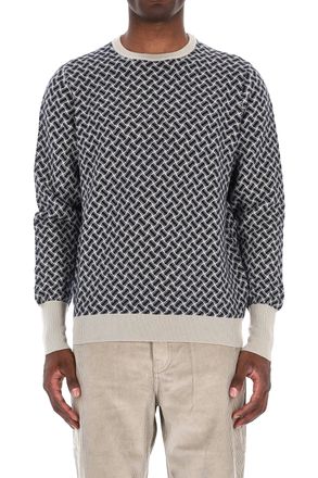 Drumohr Biscottino Cashmere Crewneck Sweater