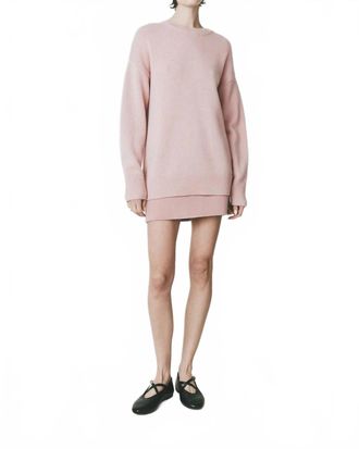 Sophie Rue Mirabeau Mini Skirt In Rose