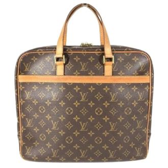 Louis Vuitton Pre-owned Handbags, unisex, Brown, Size: ONE SIZE Pre-owned Monogram Canvas Tote Bag