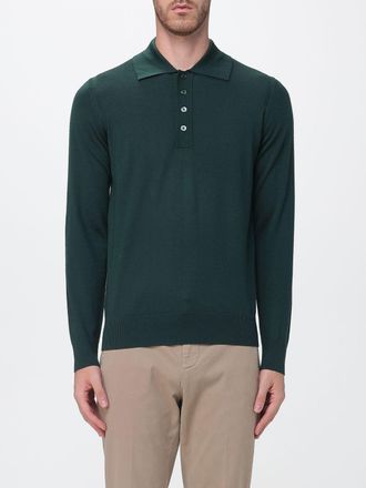 Paolo Pecora Cardigan in lana con chiusura a zip e collo alto