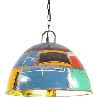 vidaXL Lampada a Sospensione Vintage 25 W Colorata Rotonda 41 cm E27 vidaXL