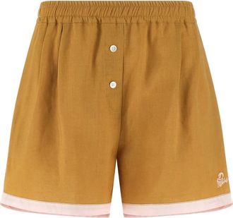 Marni Shorts con vita elasticizzata - Marrone