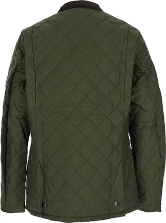 Barbour Mens Jacket Heritage Liddesdale Green Polyamide Coat