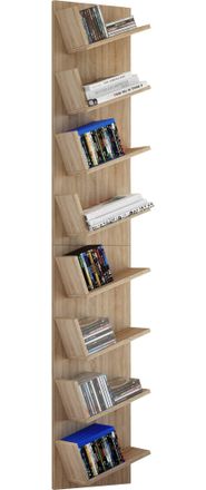 ebuy24 Ebuy24 - Colgante De Estante De Madera Vcm Estante De Ahorro De Espacio Dimensiones: Al. 180 X An. 33 X D. 16 Cm Colgante Elegante Estante De Almacena