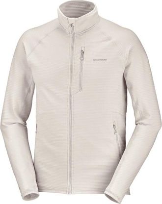 Salomon Essential Lightwarm Fleecejacke f&uuml;r Herren | beige