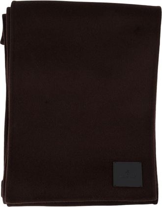 Anine Bing Womens Ava Scarf Black Wool