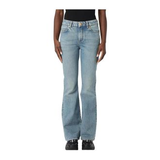 Balmain Bootcut Jeans, female, Blue, S, Blue Bootcut Jeans for Women