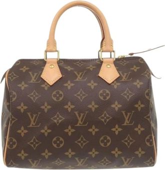 Louis Vuitton Pre-owned Handbags, female, Brown, Size: ONE SIZE Pre-owned Monogram Canvas Handbag