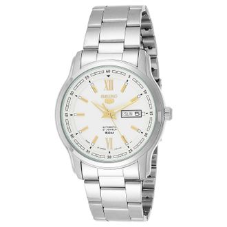 Seiko Mens White dial Watch
