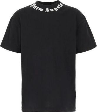 Palm Angels T-shirt - Heren - T-shirts - Zwart - XL - Tops