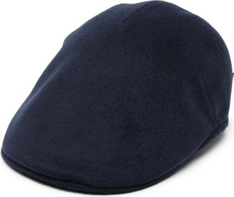 Borsalino Parigi cashmere cap - Heren - Petten - Blauw - 60 CM - Kasjmier - Accessoires