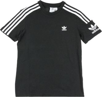 adidas Zwarte Lock Up Tee Dames T-shirt - Dames - T-shirts - Zwart - M - Tops