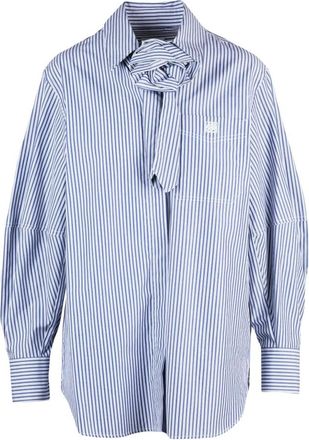 Marella Overhemden, Dames, Blauw, L, Katoen, Avila Shirt