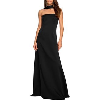 Ramy Brook Karma Gown in Black at Nordstrom, Size 10