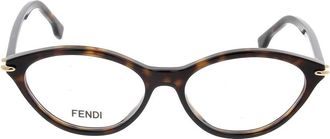 Fendi Stijlvolle zonnebril met uniek ontwerp - unisex - Brillen - Bruin - ONE Size - Accessoires