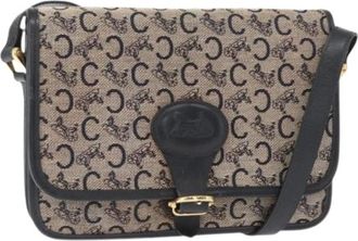 Celine Pre-owned Cross Body Bags, female, Multicolor, Size: ONE SIZE Pre-owned Vintage Canvas Cross Body Bag