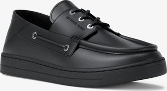 Michael Kors Aiden Leather Boat Shoes