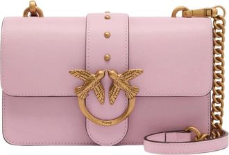 Pinko Shoulder Bags, female, Pink, Size: ONE SIZE Love Bag One Mini