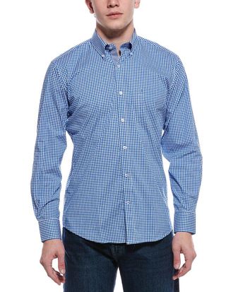 Tailorbyrd Tailorbyrd Signature Gingham Button Down Shirt